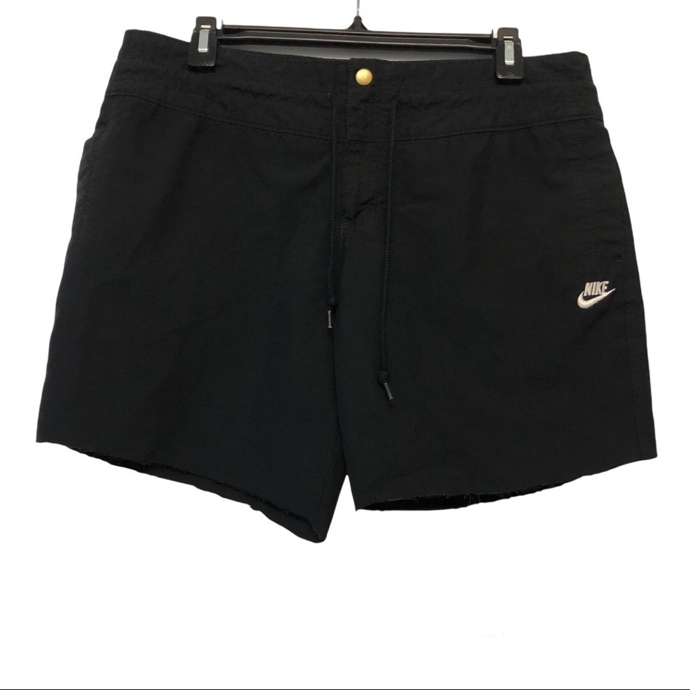 Nike Black Lightweight Cutoff Shorts